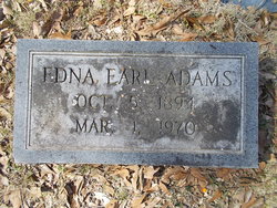 Edna Earl Adams 