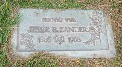 Jessie Elizabeth <I>Barnett</I> Zander 