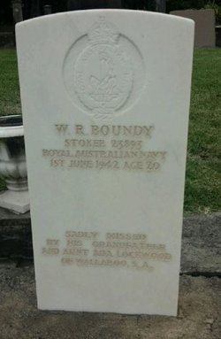 Stoker William Richard Boundy 