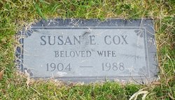Susan Elsie <I>Wheeler</I> Cox 