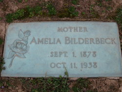Amelia <I>Zimmerman</I> Bilderbeck 
