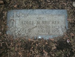 Adele Marie <I>Jones</I> Bricker- O'Conner 