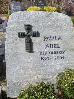 Paula <I>Olbertz</I> Abel 