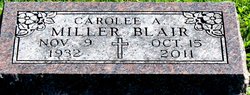 Carolee Anna <I>Miller</I> Blair 