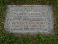 Florence R <I>Humphrey</I> Phillips 
