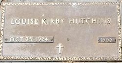 Mary Louise <I>Kirby</I> Hutchins 
