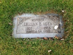 Mrs Lillian Elizabeth <I>Power</I> Agen 