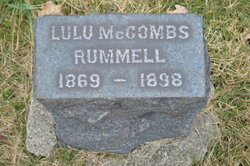 Martha Louisa “Lulu” <I>McCombs</I> Rummell 
