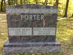 Alice <I>Andrews</I> Porter 