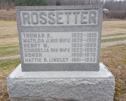 Hattie <I>Rossetter</I> Lindley 