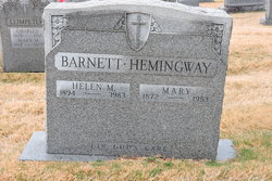 Helen M. <I>Hemingway</I> Barnett 