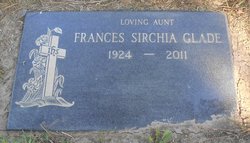 Frances <I>Sirchia</I> Glade 