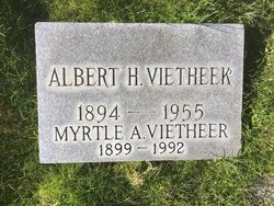 Myrtle Alberta <I>Eden</I> Vietheer 