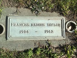 Frances Nadine Taylor 