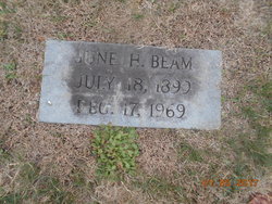 June Lee <I>Hoyle</I> Beam 