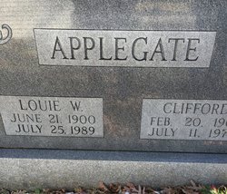 Clifford Vance Applegate 