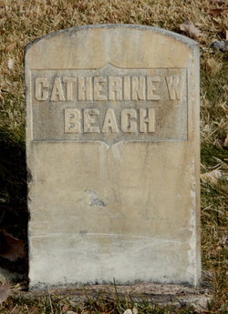 Catherine W. <I>Wells</I> Beach 