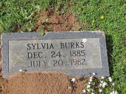Sylvia <I>Harrison</I> Burks 