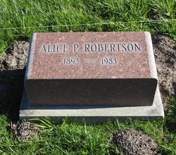 Alice Pearl <I>Christian</I> Robertson 