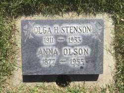Anna <I>Iverson</I> Olson 