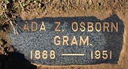 Ada Zora <I>Brown</I> Osborn 