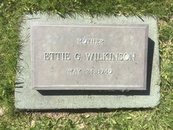 Ettie Gertrude <I>Rathbone</I> Wilkinson 
