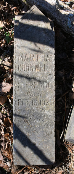 Martha Ellen <I>Dixon</I> Cornwell 