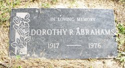 Dorothy Rose “Rosie” <I>Goodnoe</I> Abrahams 