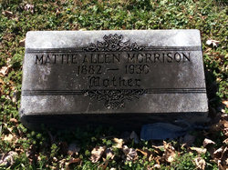 Mattie Emma <I>Allen</I> Morrison 