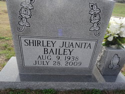 Shirley Juanita Bailey 