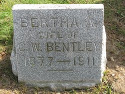 Bertha A. <I>Gardner</I> Bentley 