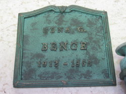 Edna Gertrude Benge 