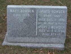 Mary J. <I>Ward</I> Bowden 