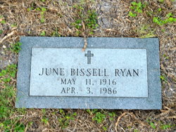 June <I>Bissell</I> Ryan 