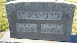 Loney Adline <I>Maphis</I> Lunsford 