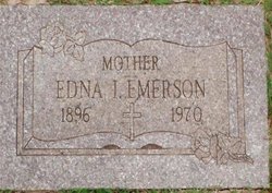 Edna Irene <I>Hunt</I> Emerson 