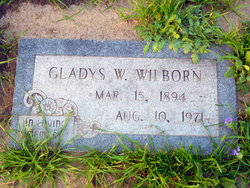 Gladys <I>Willits</I> Wilborn 