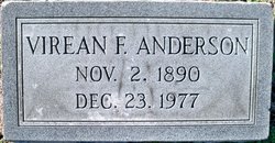 Virean F <I>Armstrong</I> Anderson 