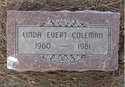 Linda <I>Evert</I> Coleman 
