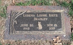Lodema Louise <I>Lietz</I> Bradley 