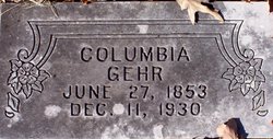 Columbia “Lum” <I>Pittman</I> Gehr 