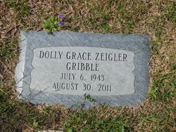 Dolly Grace <I>Zeigler</I> Gribble 