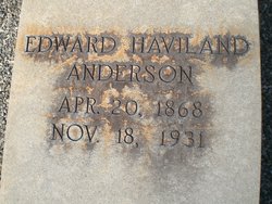 Edward Haviland Anderson 