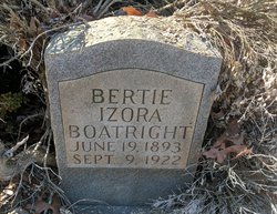 Bertie Izora <I>Farmer</I> Boatright 