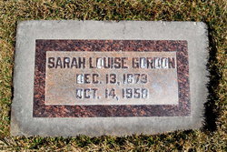 Sarah Louise <I>Lunn</I> Gordon 