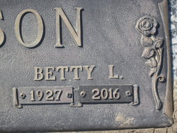 Betty Lou <I>Anderson</I> Johnson 