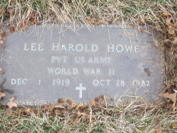 Pvt Lee Harold Howe 