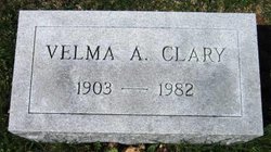 Velma Davis <I>Adams</I> Clary 