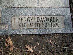 Margaret Ann “Peggy” <I>Cushing</I> Davoren 