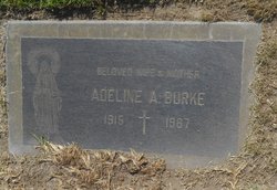 Adeline Anna <I>Klostermann</I> Burke 